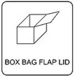 Box Bag Flap Lid