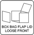 Box Bag Flap Lid